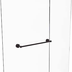 Waverly Place 24 in. Over-the-door Shower Door Towel Bar in Venetian Bronze