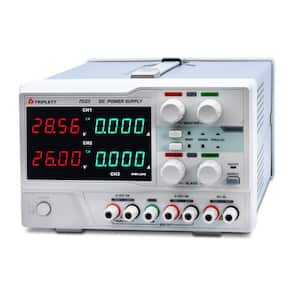 Triple Channel Linear DC Power Supply 32-Volt/5 AMP (CH1 and 2) 5-Volt/3 AMP (CH3 fixed)