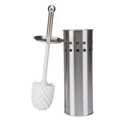 Stainless Steel Toilet Brush with Air Vents-Promo