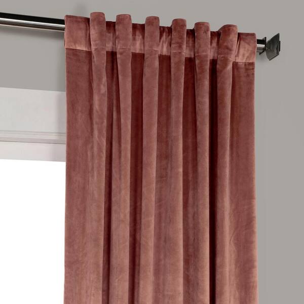 Wild Rose Slate Curtains 72s 