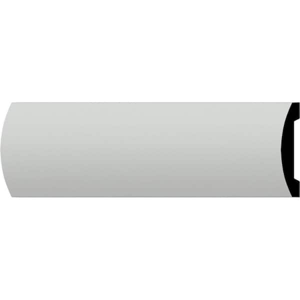 Ekena Millwork SAMPLE - 3/8 in. x 12 in. x 6-7/8 in. Urethane Flat Trim