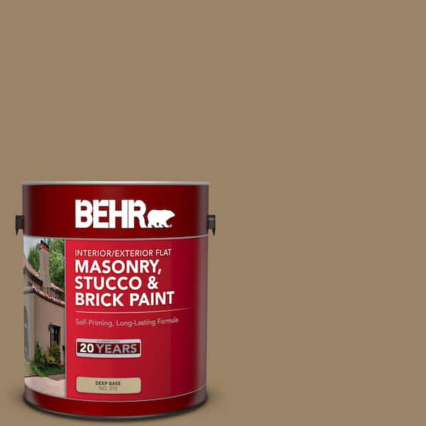 BEHR 1 gal. #PPU7-4 Collectible Flat Interior/Exterior Masonry, Stucco and Brick Paint