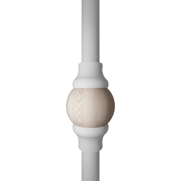 Colonial Elegance - Spheria Stainless Steel Square Baluster 1 3/4 in. x 1 3/4 in. x 41 in. 1-Oak ornament (10-Pack)