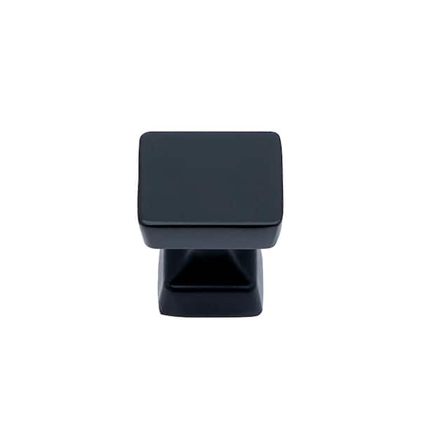 Utopia Alley 0 in. (0 mm) Center to Center Matte Black Zinc Drawer Pull