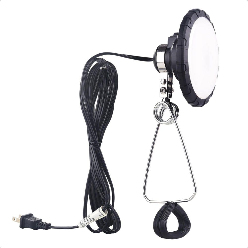 Portable LED Clamp Light, 800 Lumen, 5000K Daylight, 9.5W, Clamp on Work Light, 6 ft. Cord, Tool Only price history on PriceWatchPro