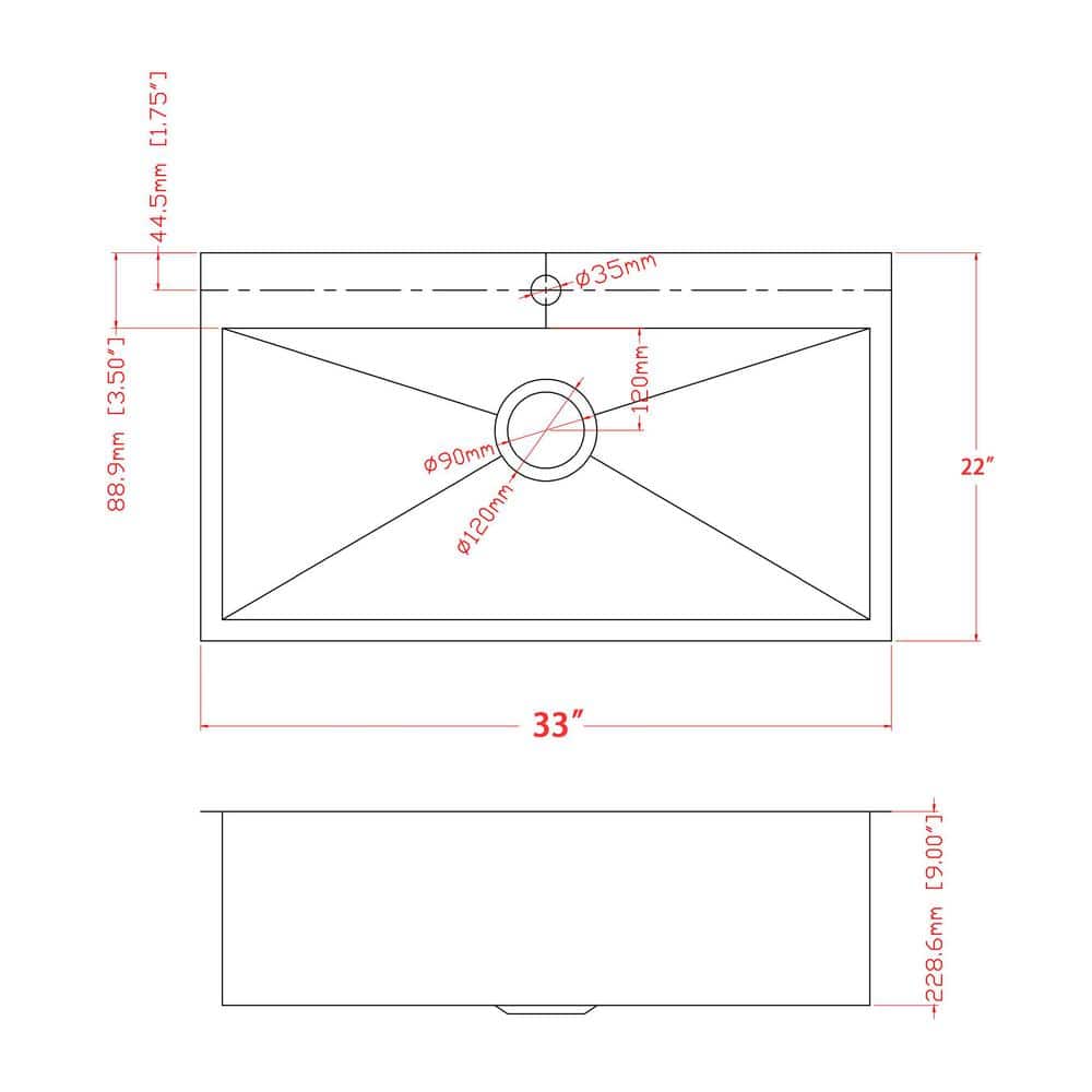 Matte Black Stainless Steel Single Bowl Kitchen Sink with Faucet Kit