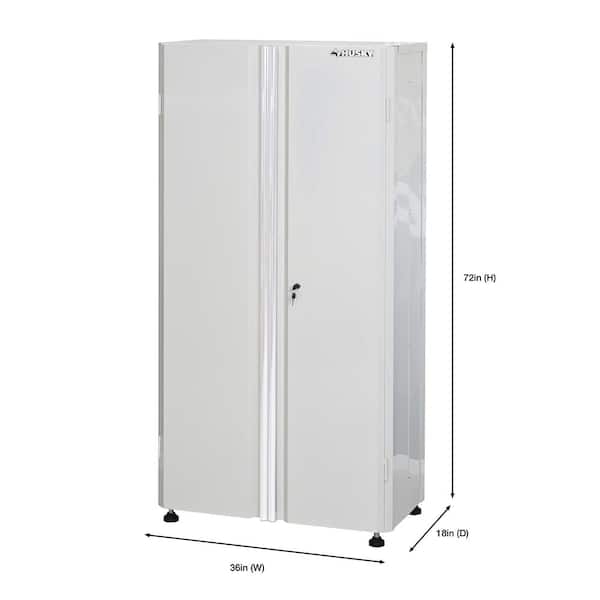 Husky 64 in. W x 72 in. H x 18 in. D HUSKY Folding 22-Gauge Steel