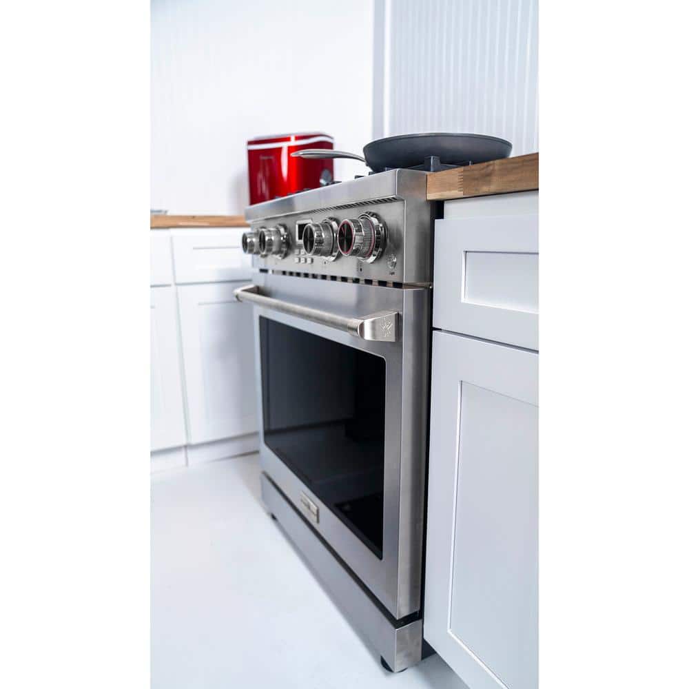 Magic Chef 30" Stainless Steel Freestanding Gas Range