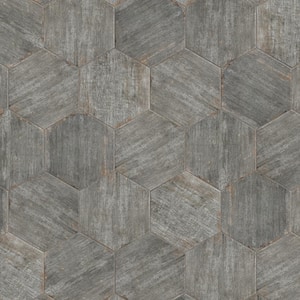Retro Hex Cendra 14-1/8 in. x 16-1/4 in. Porcelain Floor and Wall Tile (531.36 sq. ft./Pallet)