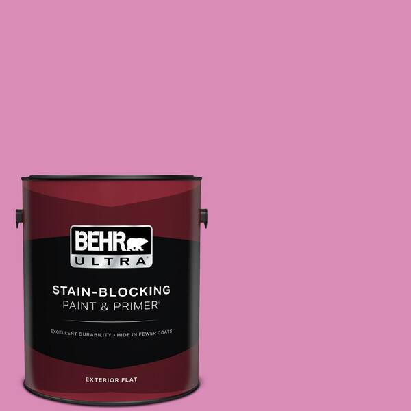 BEHR ULTRA 1 gal. #P120-3 High Maintenance Flat Exterior Paint & Primer