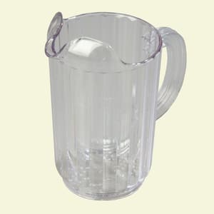 32 oz., 7.12 in. High Polycarbonate Clear Pitcher (Case of 6)