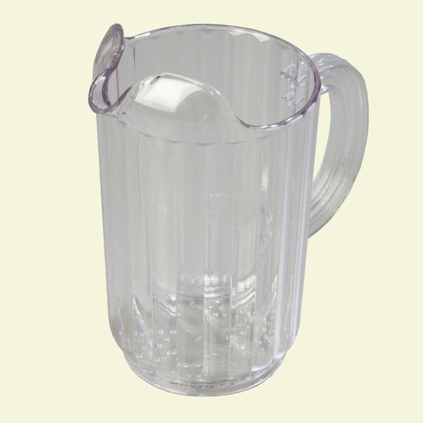 Carlisle 32 oz., 7.12 in. High Polycarbonate Clear Pitcher (Case of 6)