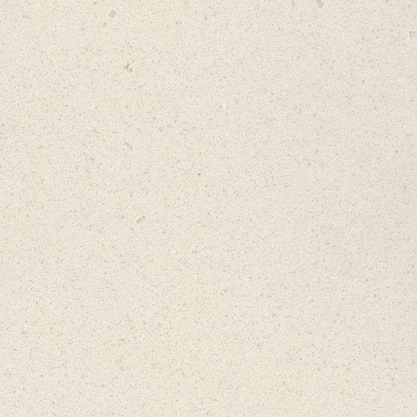 2 in. Solid Surface Countertop Sample in Oatmeal