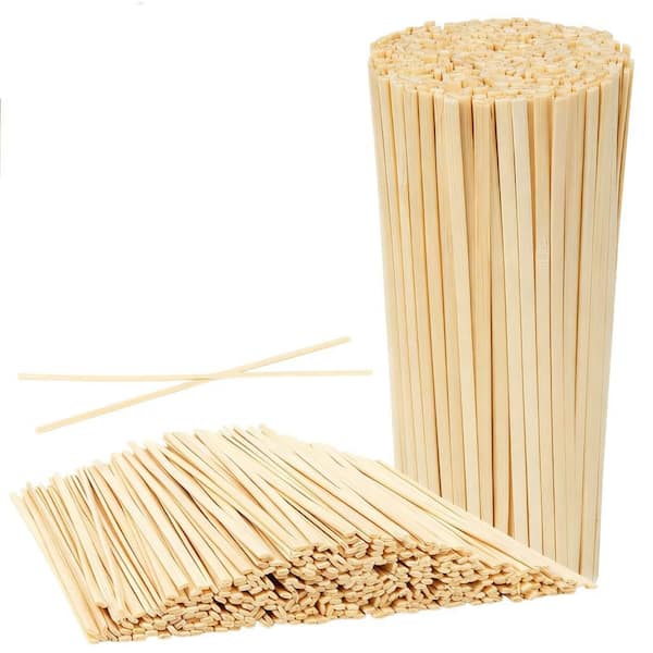 5.5 in. Disposable Bamboo Coffee and Cocktail Stirrers for Coffee, Milk, Cocktail, Chocolate, Party and Bars (1000-Pack)