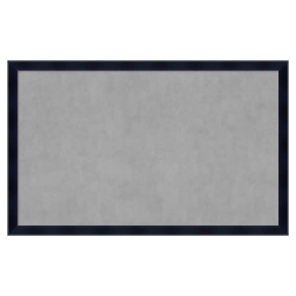 Amanti Art Madison Black 42 in. x 26 in. Framed Magnetic Board