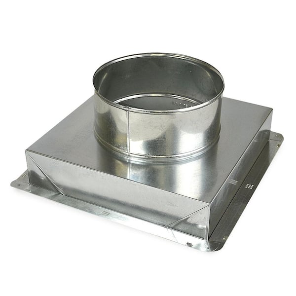 Master Flow 8 in. x 8 in. to 6 in. Ceiling Register Box