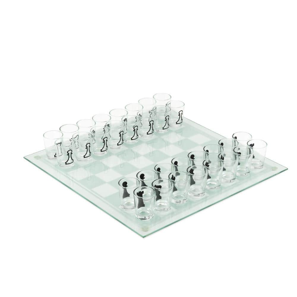 Metal Chess Stones With Personalized Wooden Chess Board With Hidden  Compartment