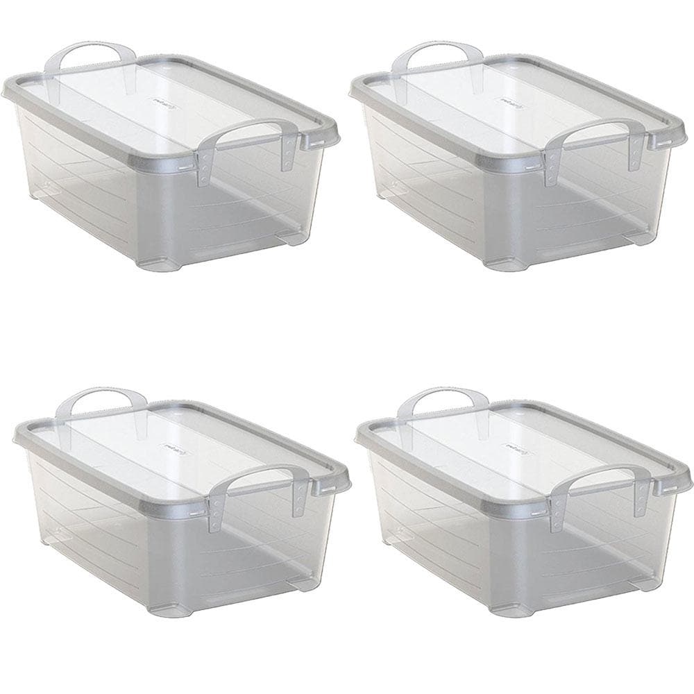 Life Story 14 Qt. Clear Closet Organization and Storage Box Container  (12-Pack) 12 x CS-12 - The Home Depot