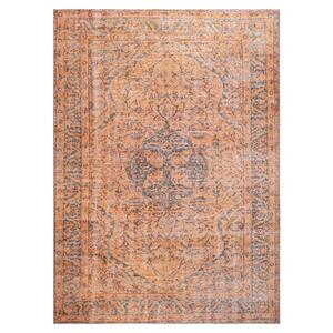 Boho Patio Collection Orange 2'3" x 7'6" Residential Indoor-Outdoor Runner