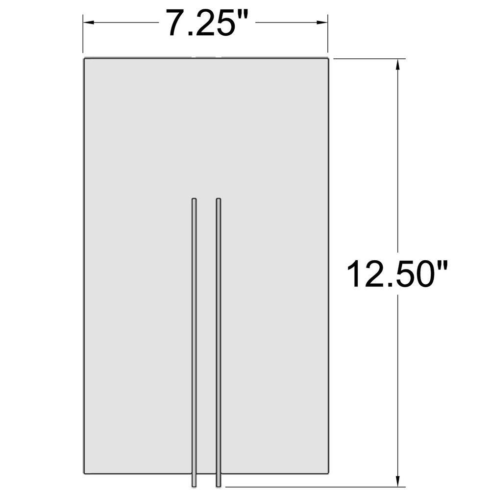 Curved White Shade Matte Black LED Wall Sconce