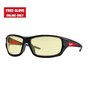 Yellow Performance Safety Glasses Fog-Free Lenses