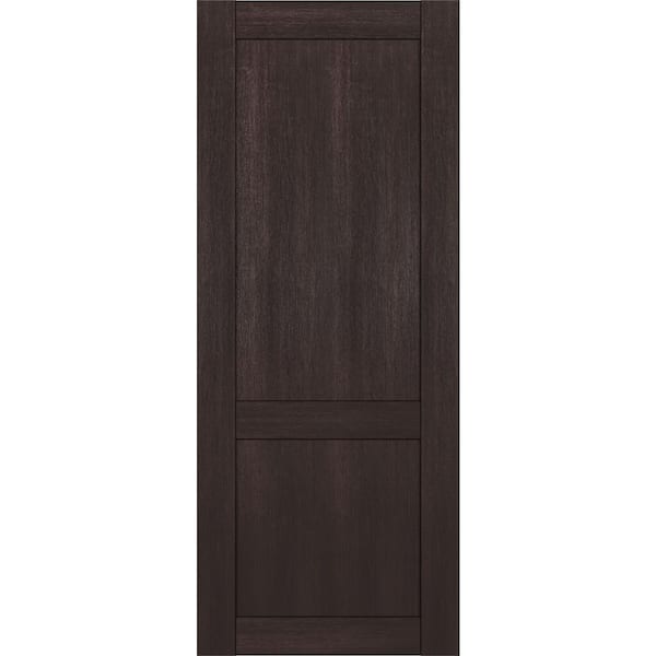 Shaker 2 Panel N 32 in. х 80 in. No Bore Veralinga Oak Solid Composite Core Wood Interior Door Slab
