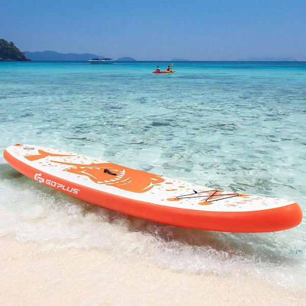 10 ft. 5 ft.  ft.  Inflatable Stand Up Paddle Board with Backpack Aluminum Paddle Pump