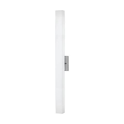 Melville 32" Brushed Nickel Dimmable LED Wall Sconce with Opal Glass