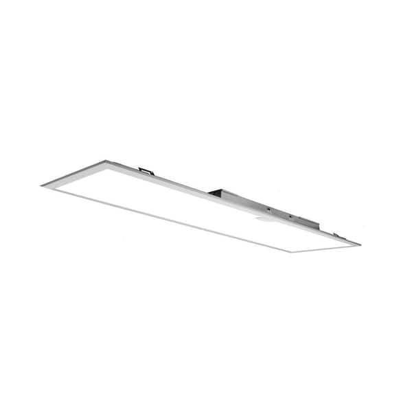 TGL4S 1 ft. x 4 ft. 200-Watt Equivalent Integrated LED White Selectable CCT & Wattage Sensor Ready Troffer, 4-Pack