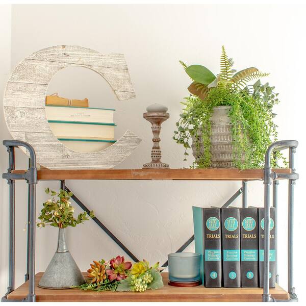 Interchangeable Letter Statement Shelves