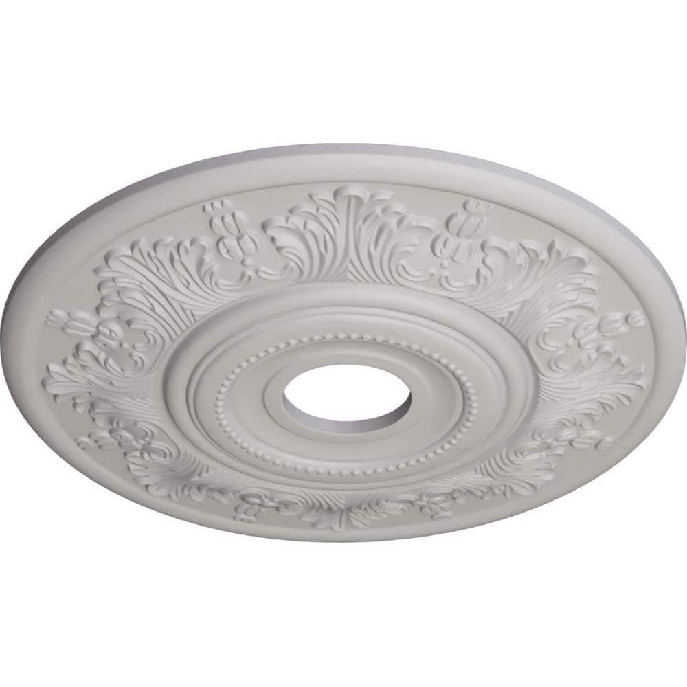 Vienna Ultra Pure White Hand-Painted Ceiling Medallion