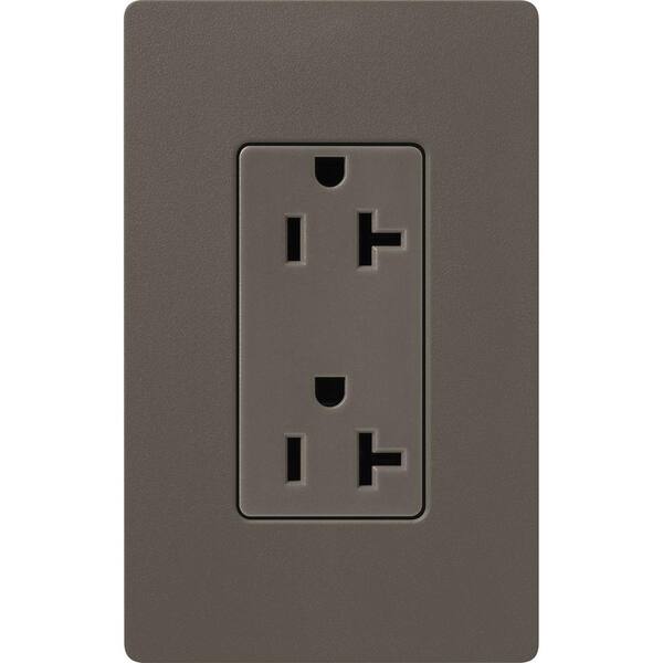 thumbnail image 2 of Lutron SCR-20-GFTR-TP 20-Amp Tamper Resistant GFCI Receptacle – Used Tested 2 of 6