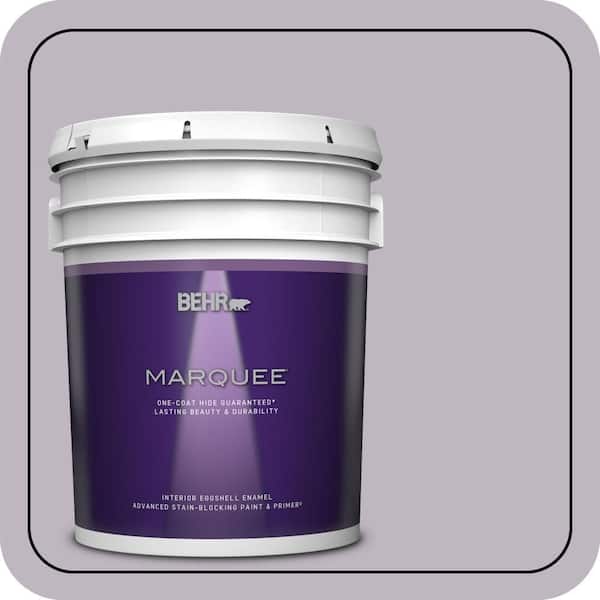 BEHR MARQUEE 5 gal. #PPU16-09 Aster Eggshell Enamel Interior Paint & Primer
