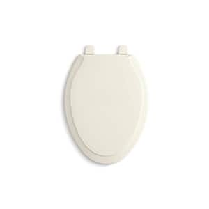 Rutledge Quiet-Close Elongated Toilet Seat with Q3 Advantage in Biscuit.