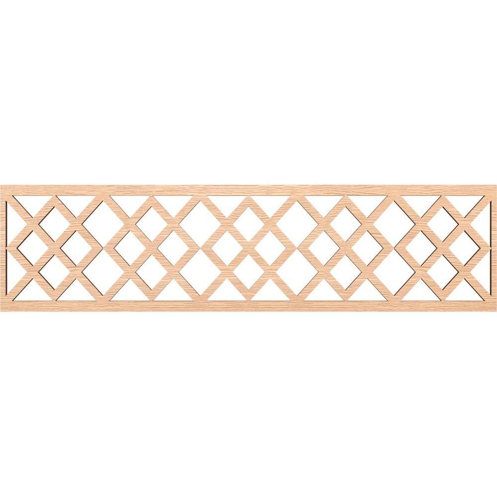 Hadley Fretwork 0.375 in. D x 47 in. W x 12 in. L Red Oak Wood Panel Moulding price history on PriceWatchPro