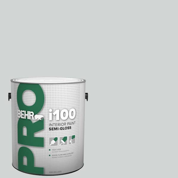 BEHR PRO 1 gal. #N450-1 Evaporation Semi-Gloss Interior Paint