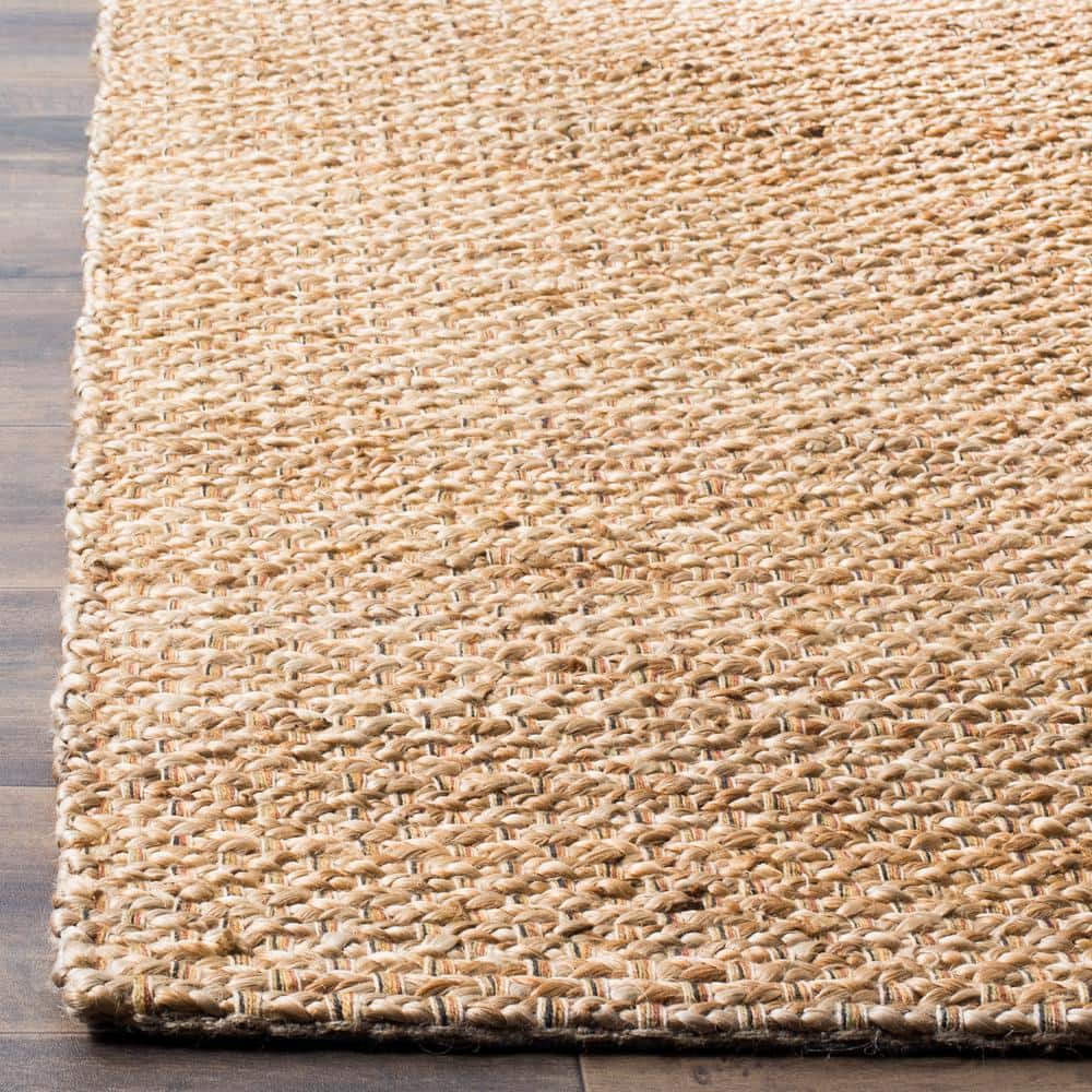 Natural Jute Flat Woven Reversible 3' x 5' Rug