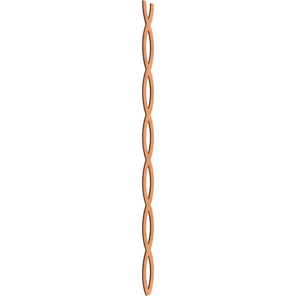 Cherry Wood Decorative Slat Wall Panel Kit, 47" Height