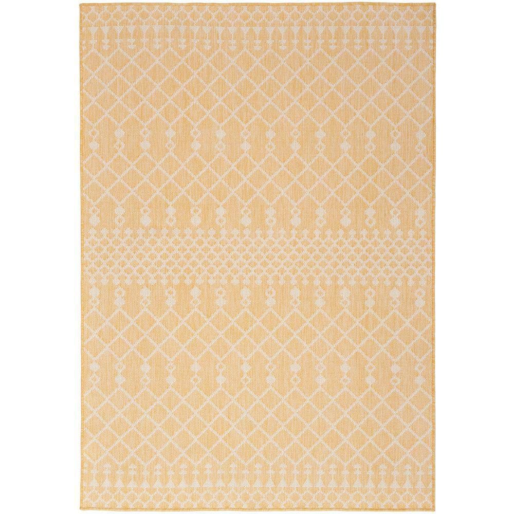 Positano Yellow 4 ft. x 6 ft. Moroccan Contemporary Area Rug price history on PriceWatchPro