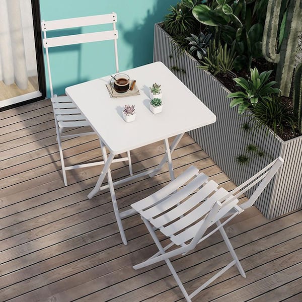 Coporesell 3-Piece Metal Outdoor Bistro Set