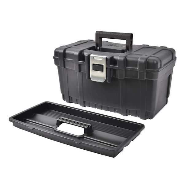 Anvil 16-inch Black Plastic Portable Tool Box with Metal Latch, The Home  Depot Canada