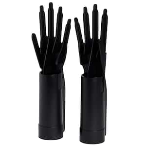 3.5 in. x 14 in. Glove Dryports Black Plastic (Pair) Dryer Accessory