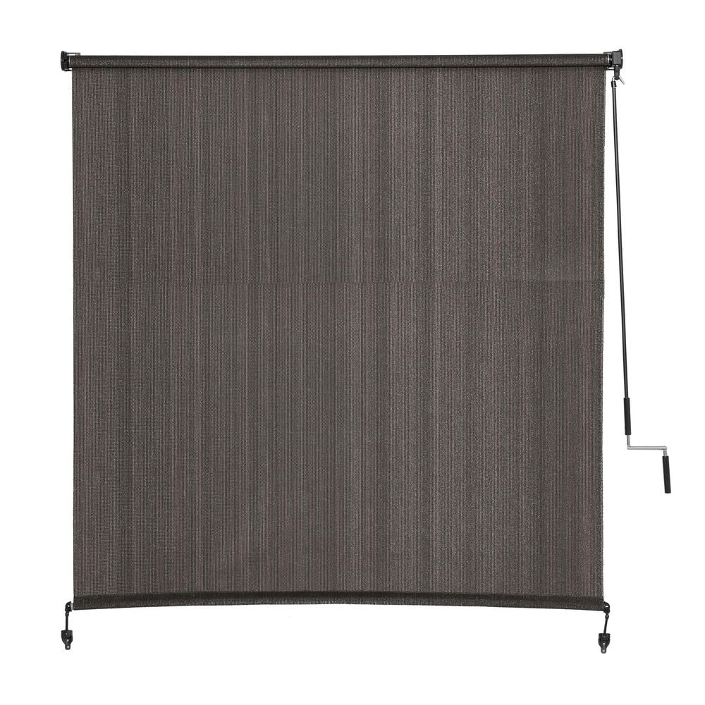 Deluxe Black Wand Crank UV Blocking HDPE Outdoor Shade - 120 in. W x 72 in. L price history on PriceWatchPro