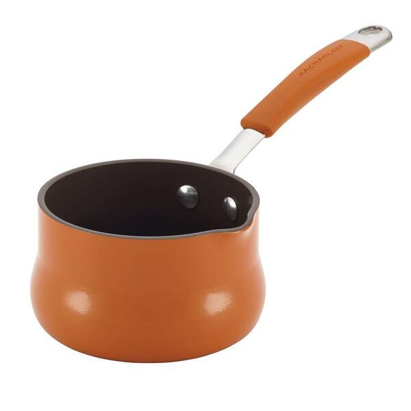 Rachael Ray Cucina 0.75 Qt. Hard Enamel Nonstick Butter Warmer