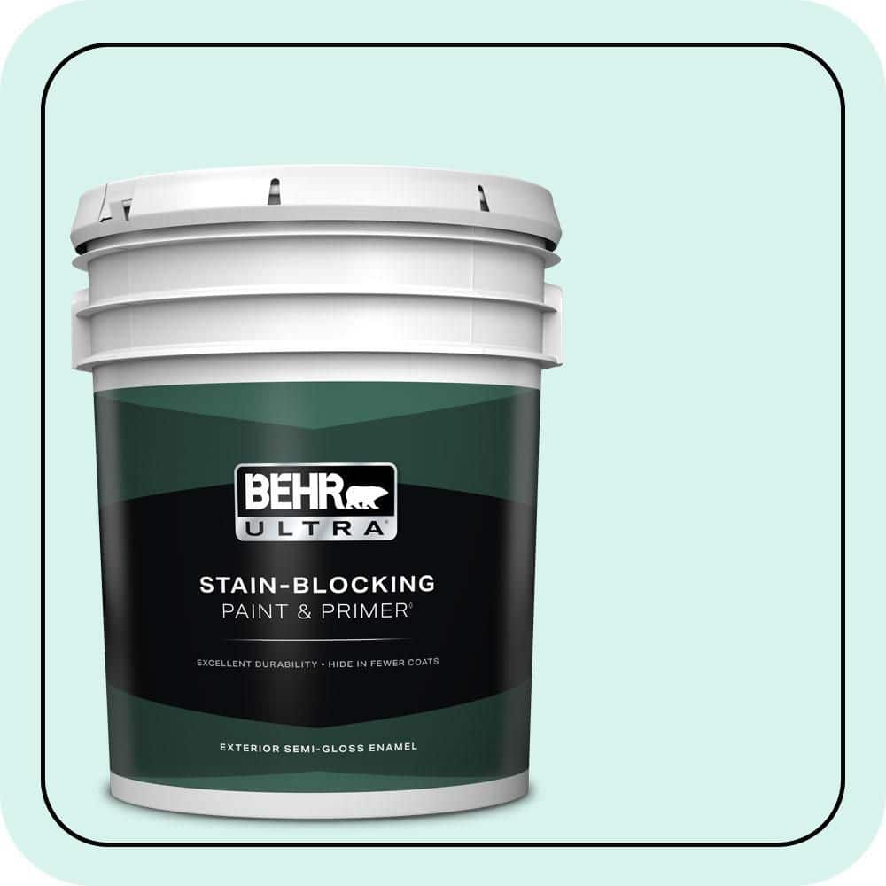 5 gal. #480A-1 Minted Ice Semi-Gloss Enamel Exterior Paint & Primer price history on PriceWatchPro