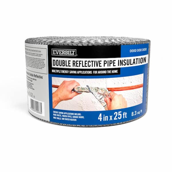 Everbilt 4 in. x 25 ft. Double Reflective Insulation Radiant Barrier