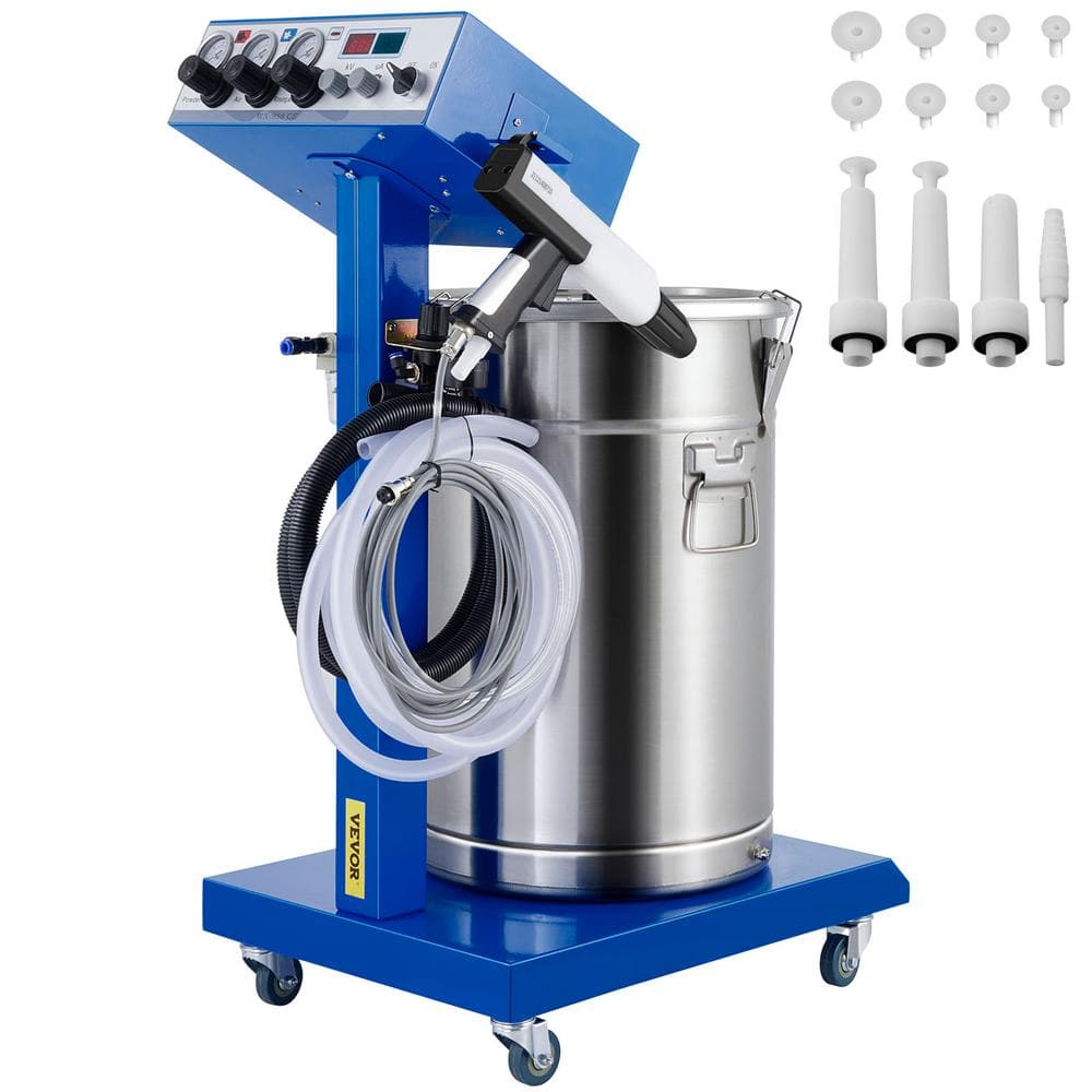 Reviews for VEVOR 50Watt 45L Electrostatic Powder Coating Machine with