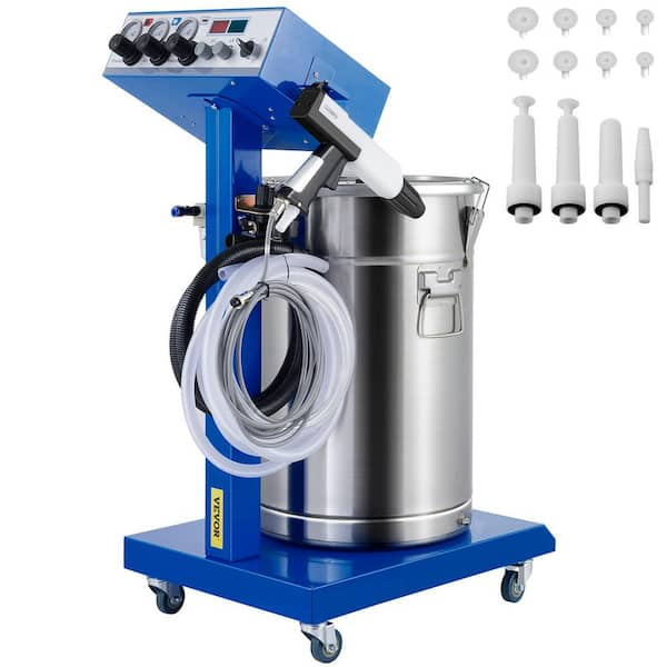 50-Watt 45L Electrostatic Powder Coating Machine with Spraying Gun Paint 450g Per Minute WX-958 Powder Coating System