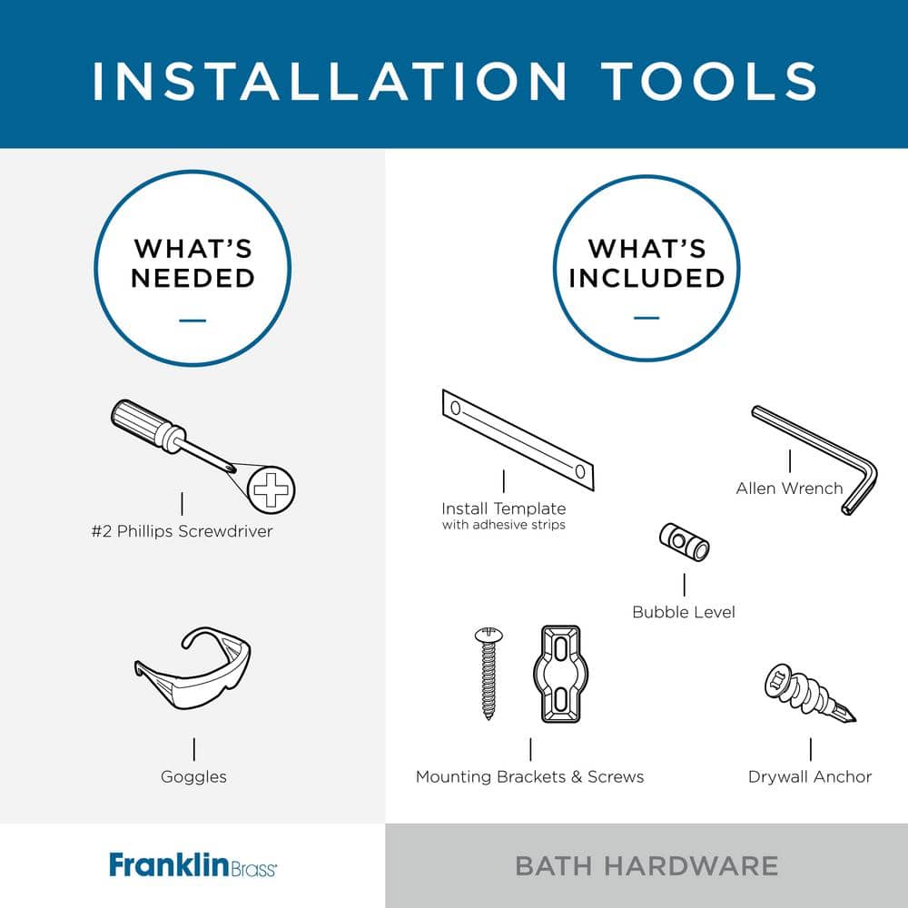 Nash Satin Gold 4-Piece Bathroom Hardware Set