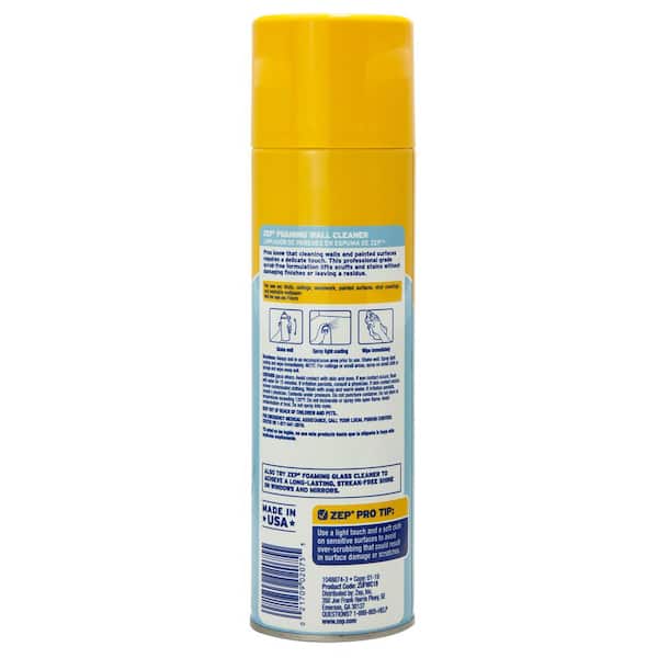 Buy Wall Cleaner Spray: Multipurpose Solution - For Wood, Stone, & Painted,  Matte, Gloss, Walls - Lemon Scent - Use with Mop, Brush, Sponge, Rag to  Clean Dirty or Smoke Stained Areas